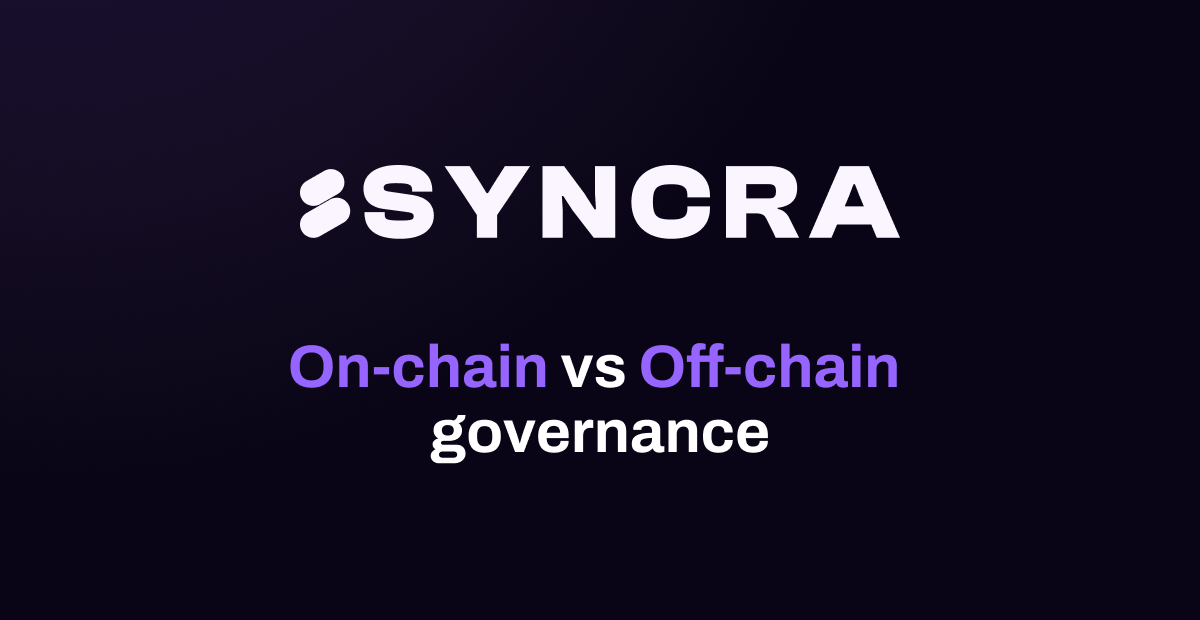 On-Chain vs. Off-Chain Governance: Which is Right for Your Blockchain Project? title image